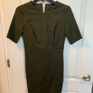 Banana Republic Green Dress, Size 0P! Worn once!